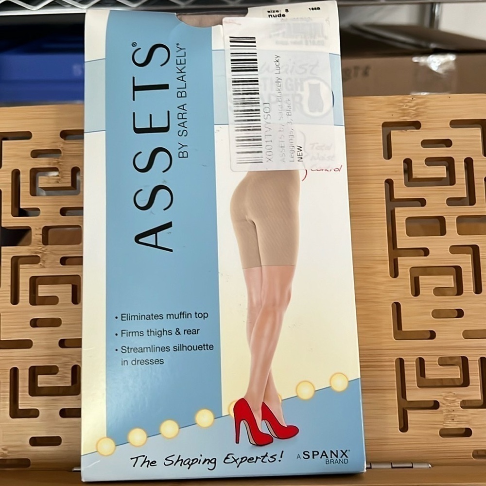Spanx Size 5 High Waist Mid Thigh Shaper 5’-6’10” 195-265 Pounds